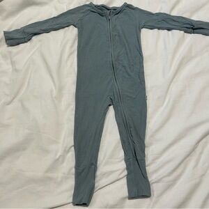 Little Sleepies Ribbed Zippy